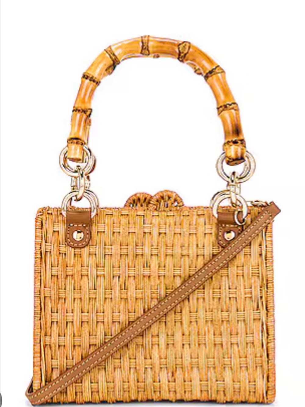 Serpui Paola Light Honey 2-1 Bag NWT